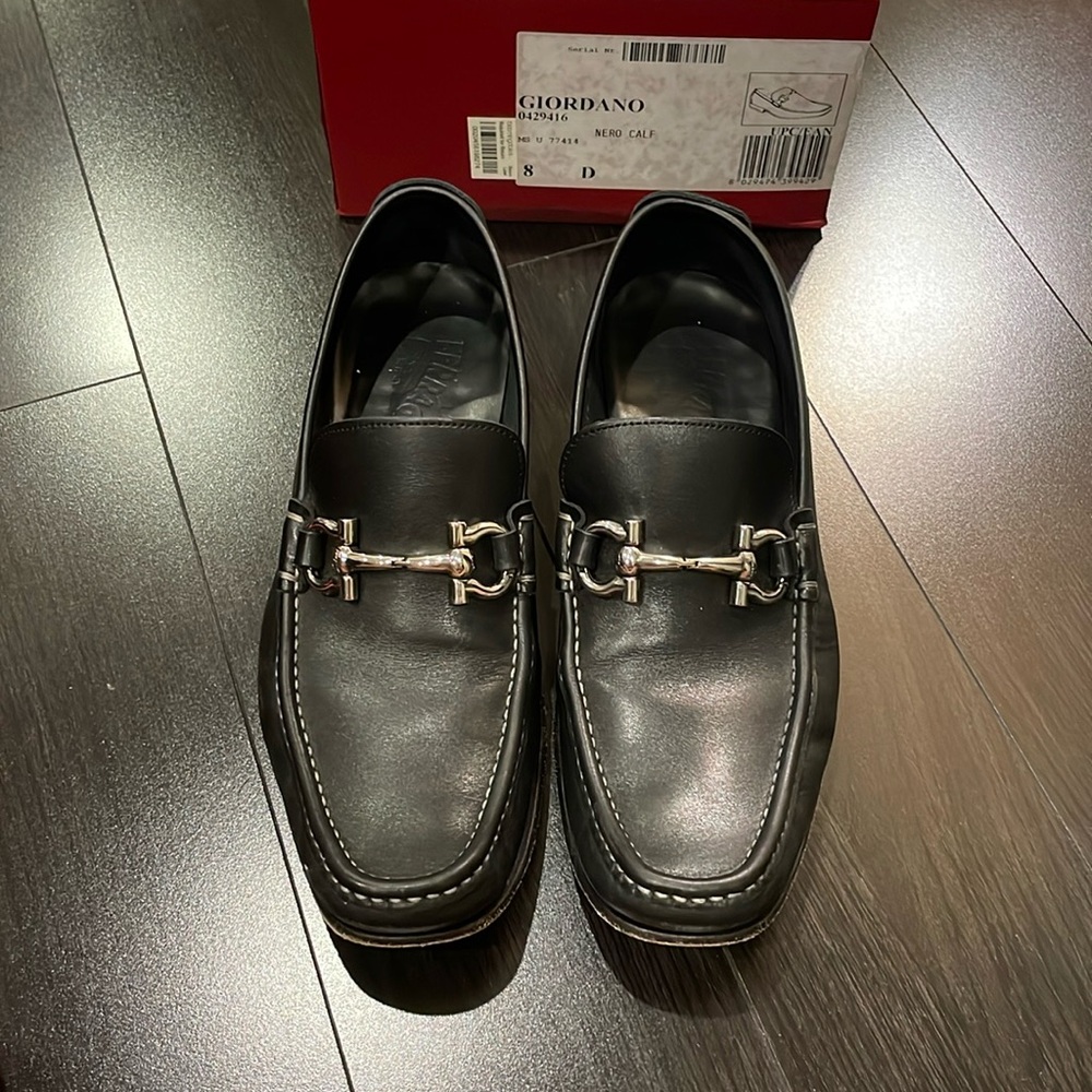 Salvatore Ferragamo Men's Shoes 100% In Good